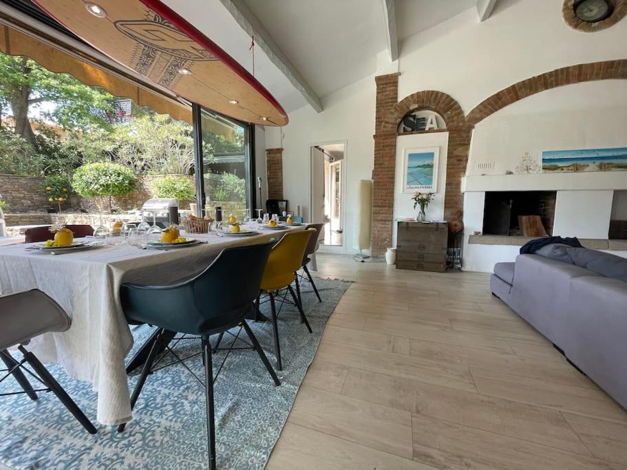 Villa Saint-Come, Du Grand Luxe A 1 Min De La Mer Hyères Exteriör bild