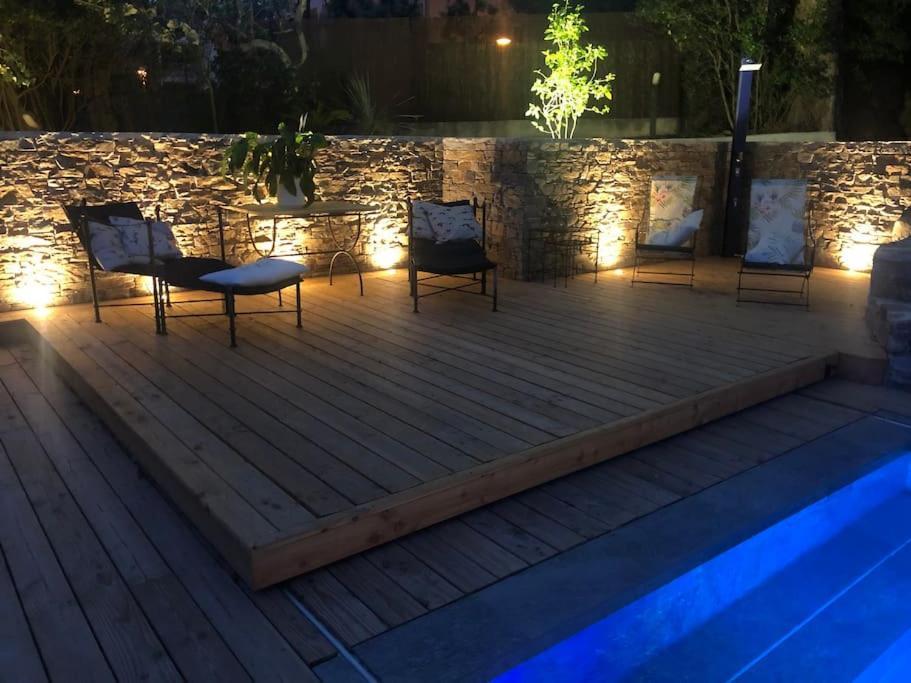 Villa Saint-Come, Du Grand Luxe A 1 Min De La Mer Hyères Exteriör bild